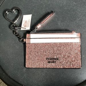 Victoria secret keychain/ cardholder